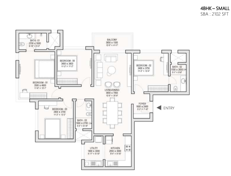 3 BHK