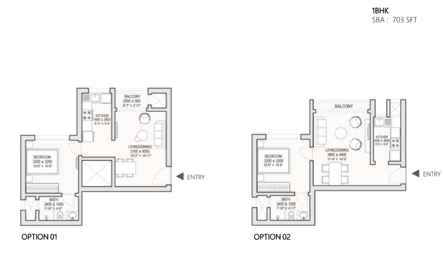 1 BHK