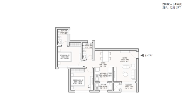 1 BHK