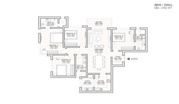 4 BHK