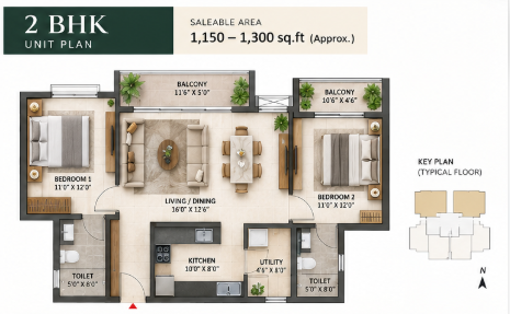 2 BHK
