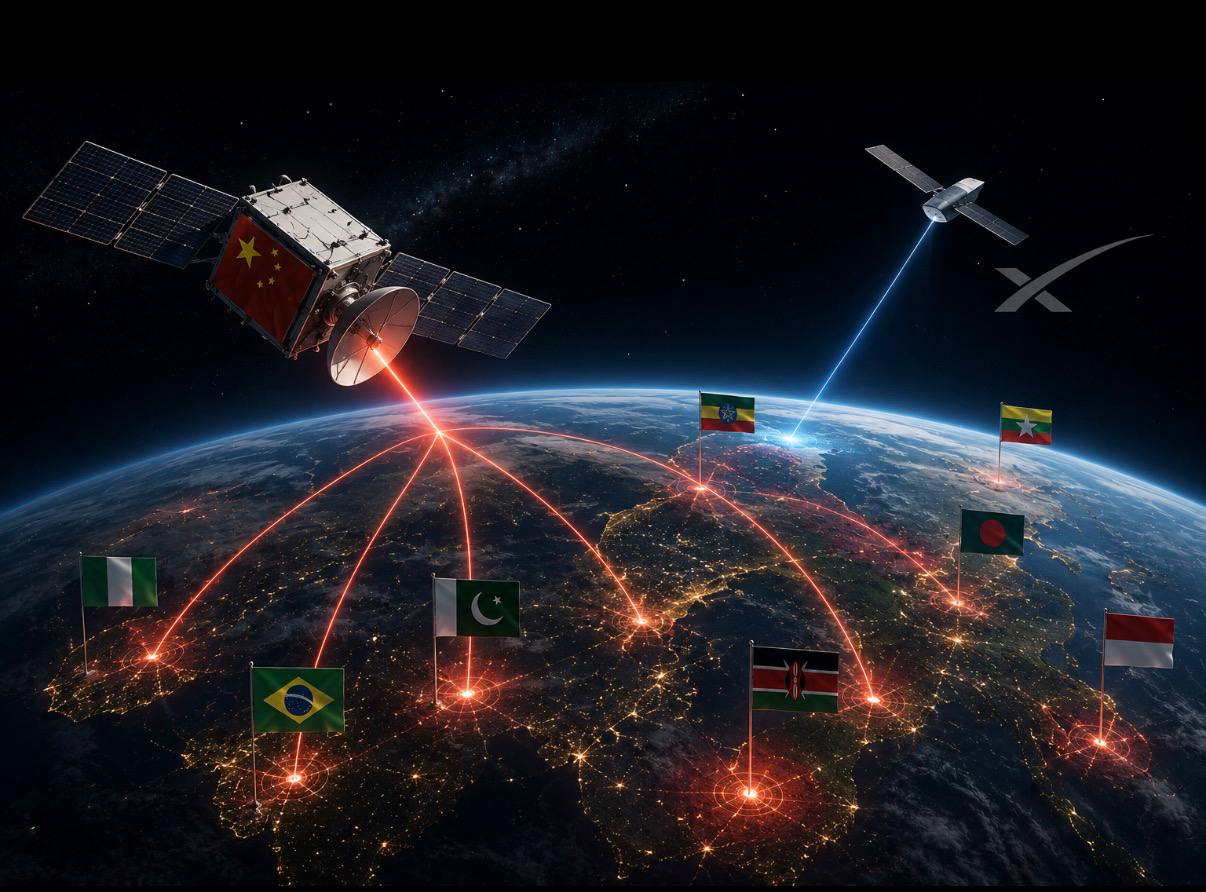 China's Satellite Broadband Push Targets Markets Where Starlink Has Stalled
