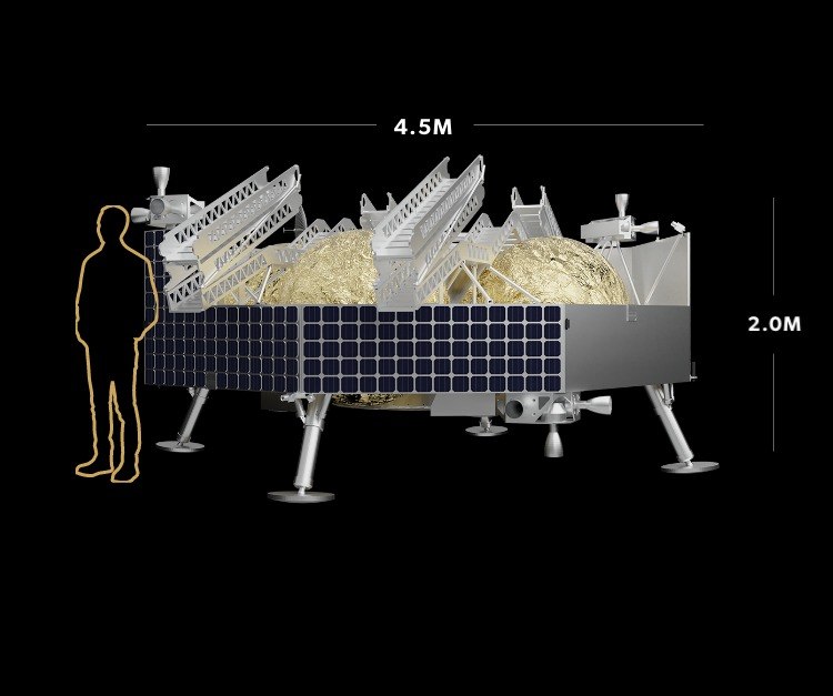 Astrobotic Unveils Griffin-1 Lunar Lander, Now NASA's Moon Base 2 Mission, Ahead of Late-2026 Launch