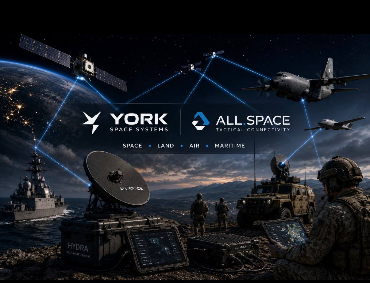 York Space Systems Closes $300 Million ALL.SPACE Deal to Build Integrated Tactical Comms Stack