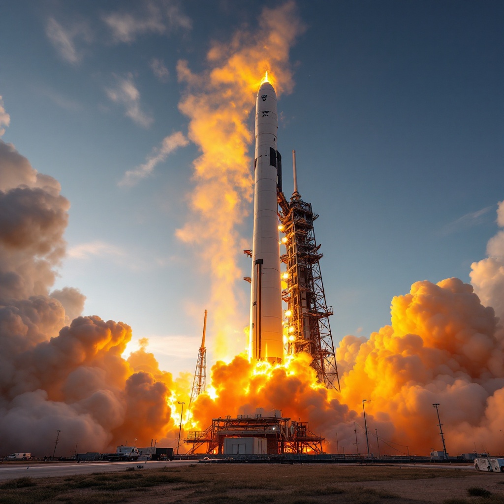 Booster 20 Fires All 33 Engines for Record 24 Seconds Ahead of Flight 13