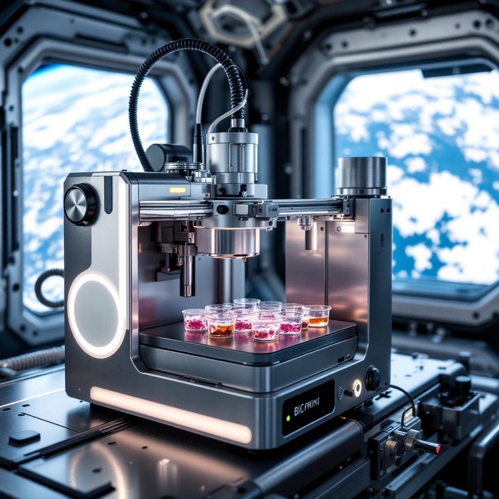 Auxilium Bioprinter Produces Kidney and Liver Tissue Aboard the ISS in First-of-Its-Kind Mission