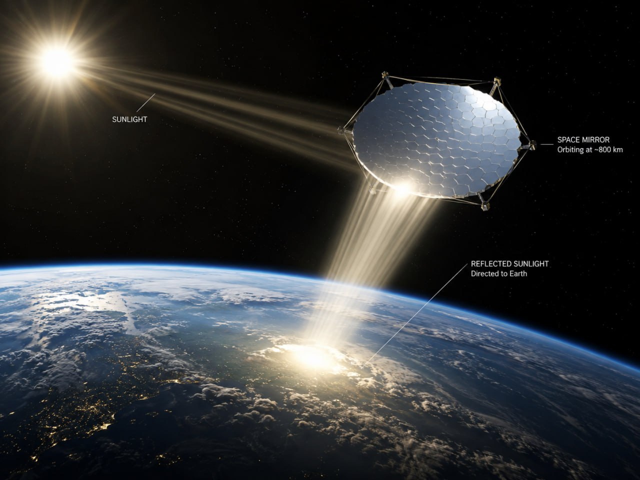 FCC Clears Reflect Orbital's First Space Mirror, Leaves Impact Questions Unanswered