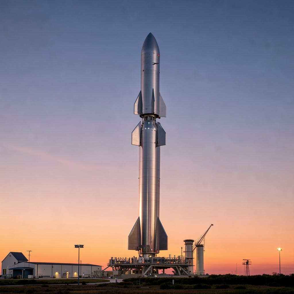 SpaceX Targets July 23 for Second Flight of Moon-Bound Starship V3