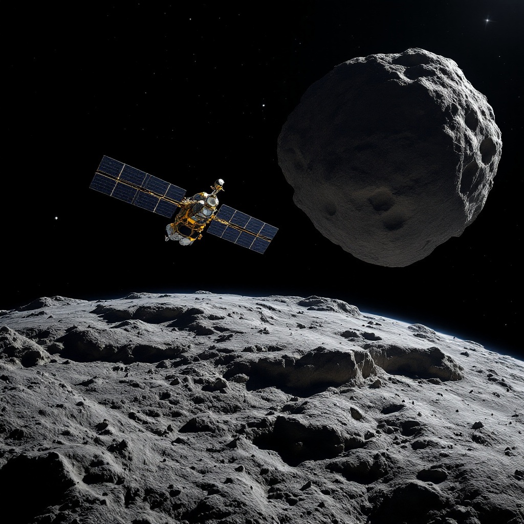 Japanese Probe Sets Record With 400-Meter Asteroid Flyby