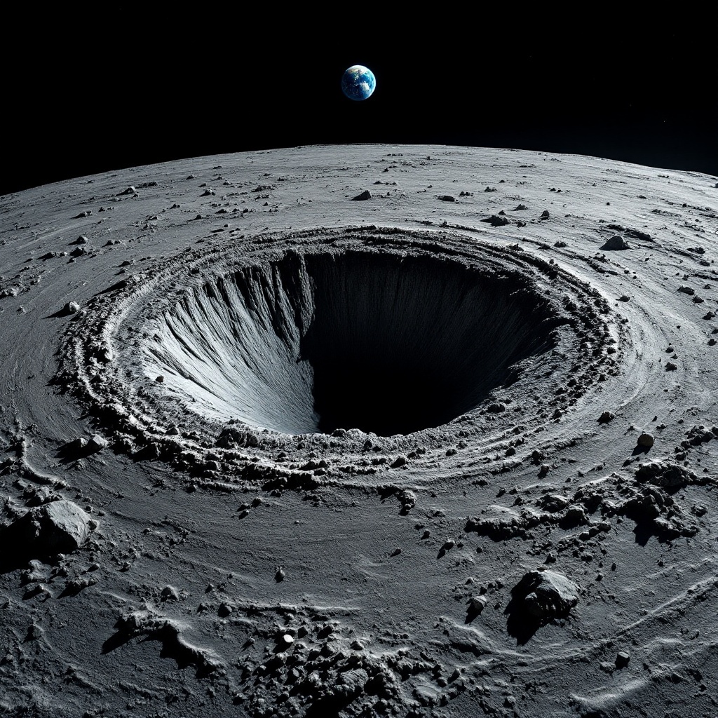 Discarded Falcon 9 Upper Stage Strikes the Moon at 5,400mph
