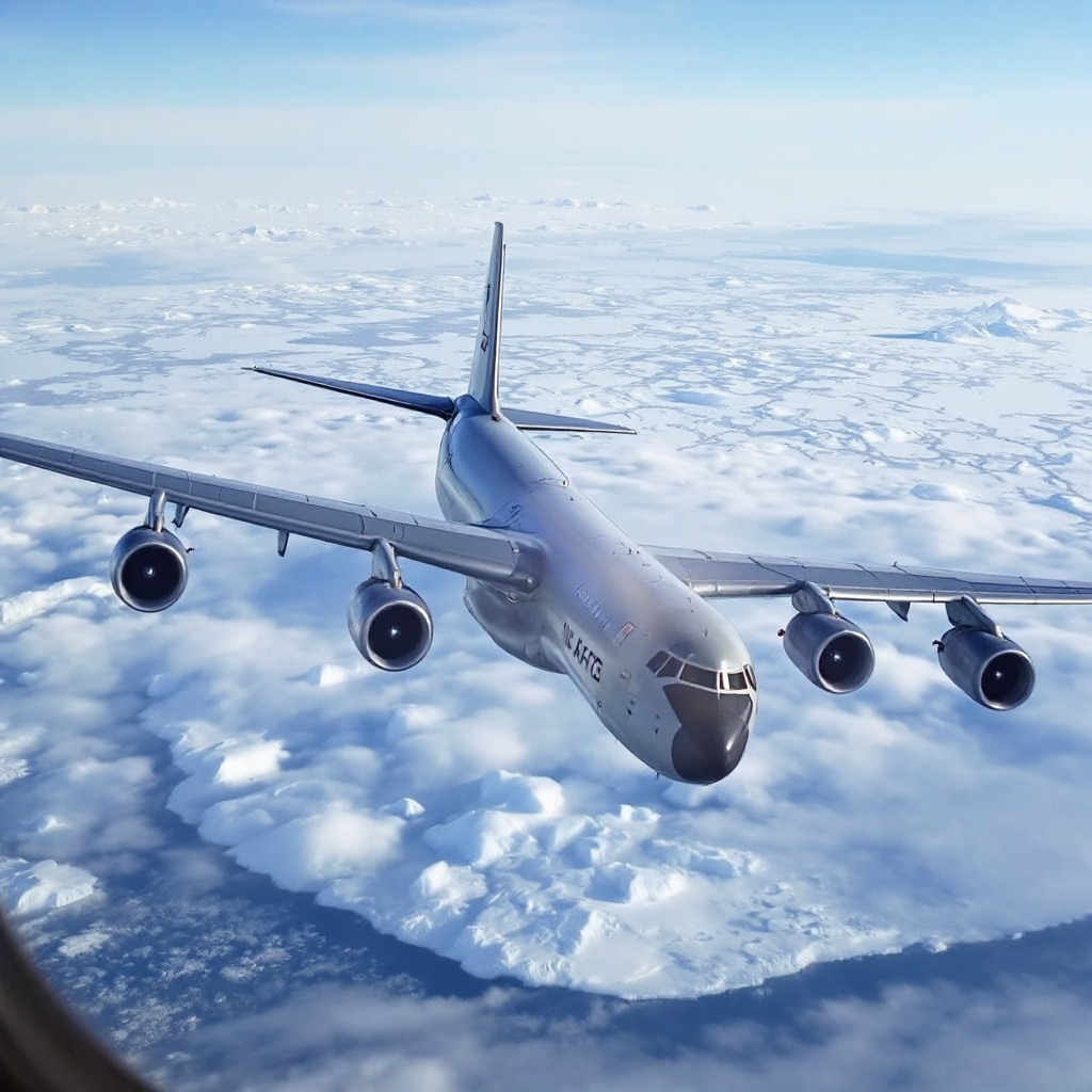 US Air Force Antarctic Flight Returns to Christchurch After Space Hazard Warning