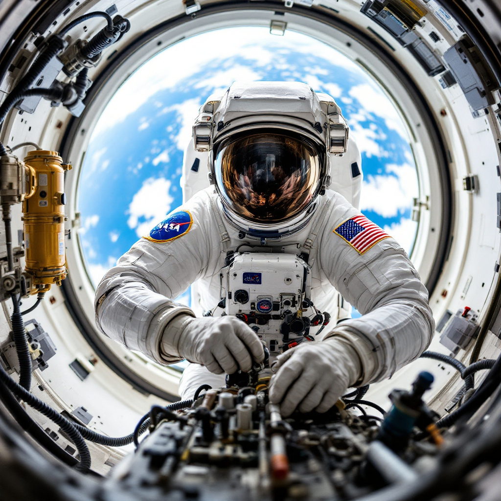 Expedition 75 Crew Readies Tuesday Spacewalk to Swap Space-to-Ground Antenna