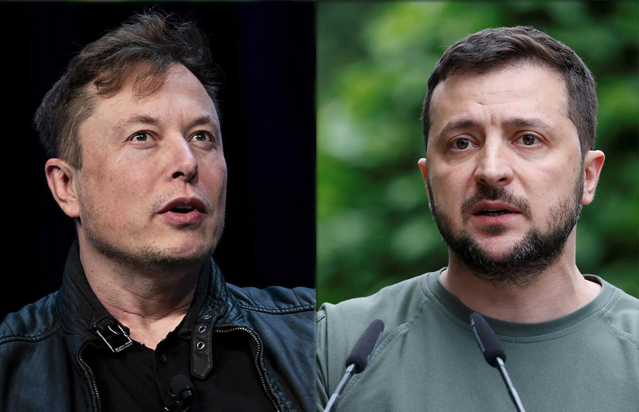 Zelenskyy Awards Musk Ukraine's Order of Freedom Amid Push for Starlink Drone-Strike Access