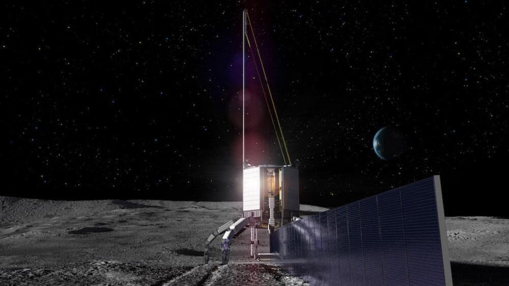 Blue Origin Unveils 20-Metre Power Tower to Supply Electricity at the Lunar South Pole