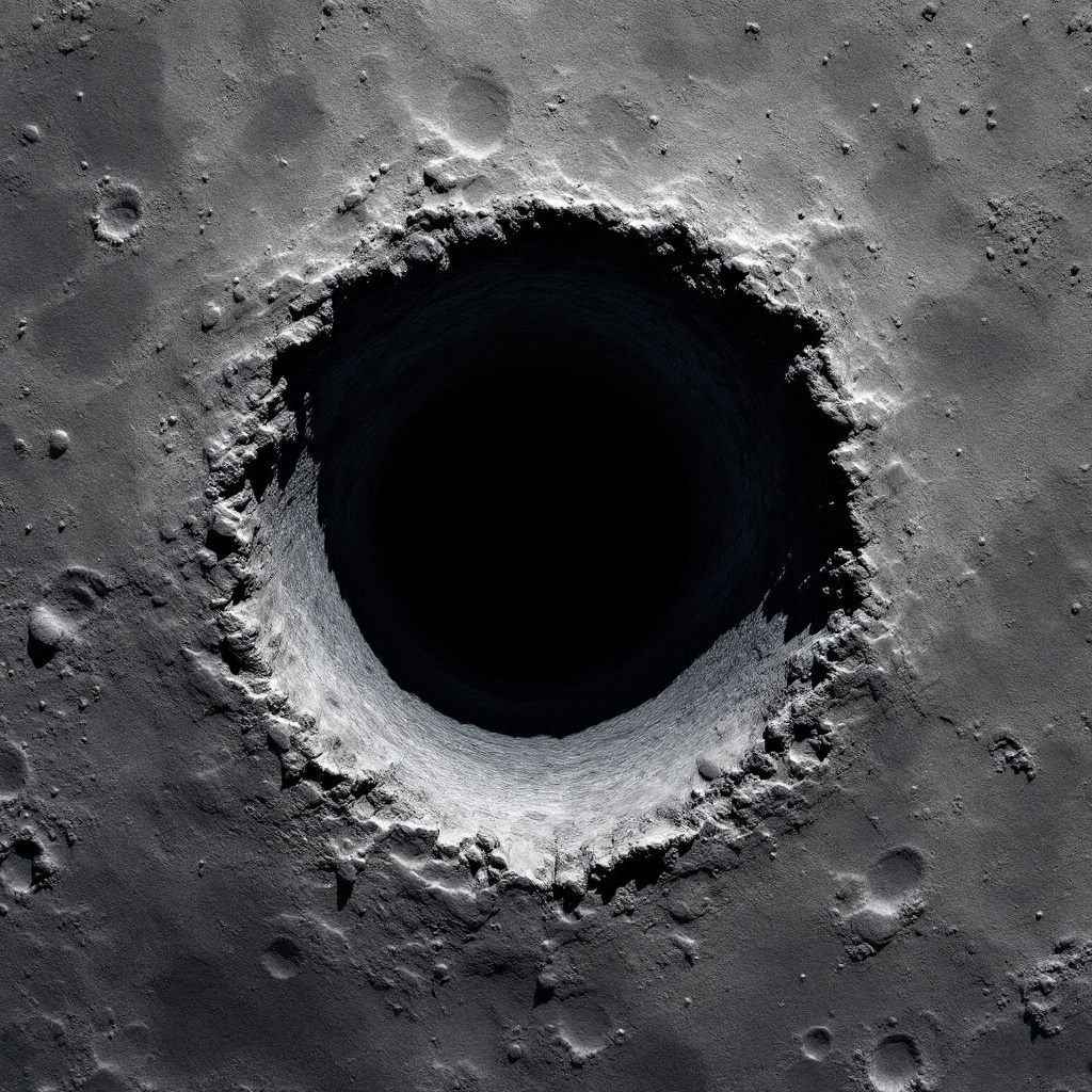 NASA Funds Study to Probe Whether a Lunar Pit Hides a Larger Cave