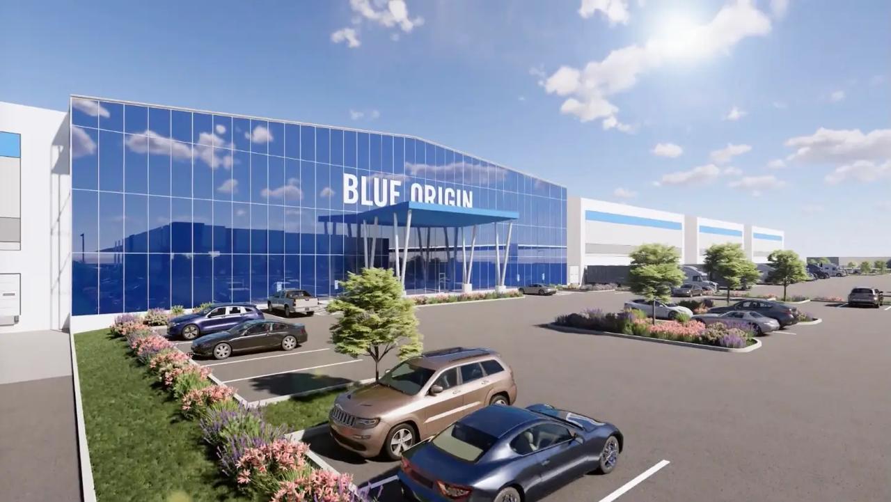 Blue Origin to Build 1.3-Million-Square-Foot Satellite Campus in Hutto, Texas