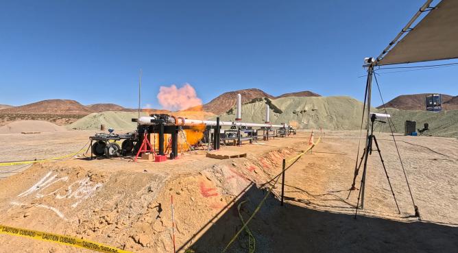 California Startup Bets on Giant Ground Gun to Slash Space Launch Costs