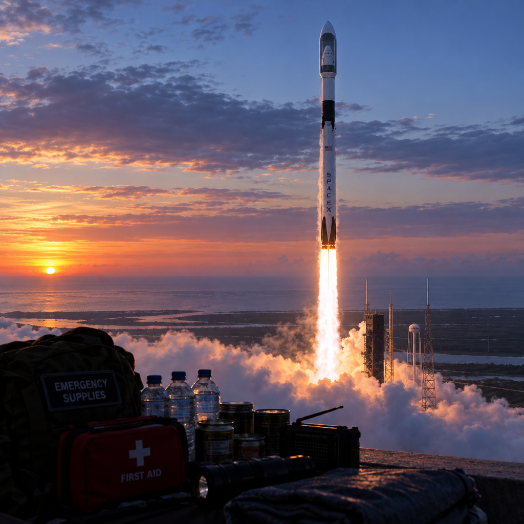AFRL Flies Emergency Supplies to Orbit in First Rocket Cargo Test
