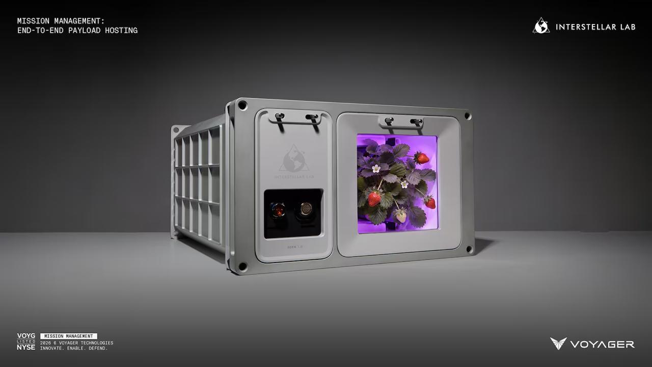 Voyager to Manage Interstellar Lab's Plant-Growth Payload on the ISS