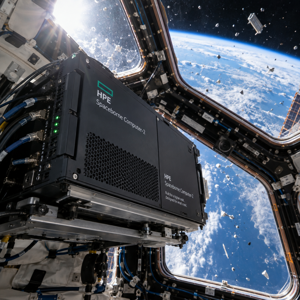 SAP to Run Tabular AI Model on HPE Spaceborne Computer-2 Aboard the ISS
