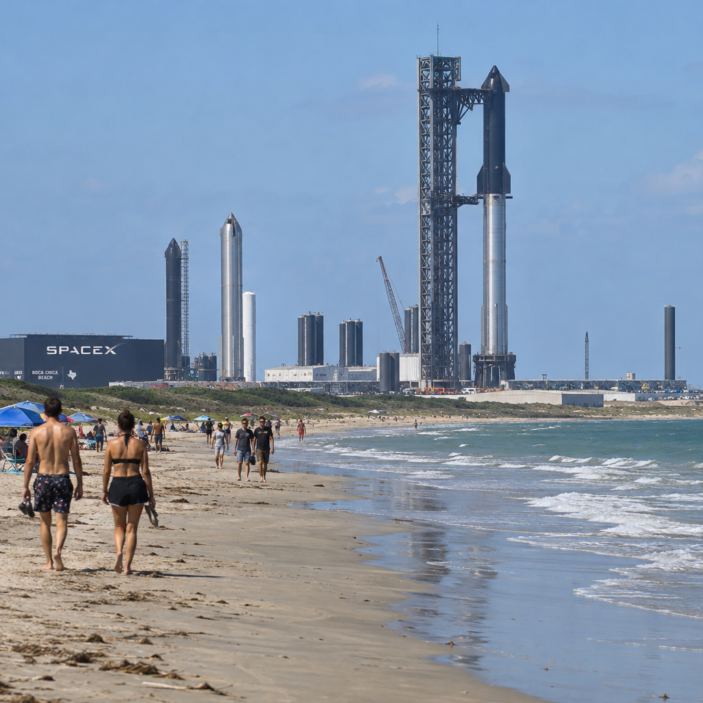 Texas Weighs Ceding 1,300 Acres Near Boca Chica, Alarming Residents Over SpaceX Access