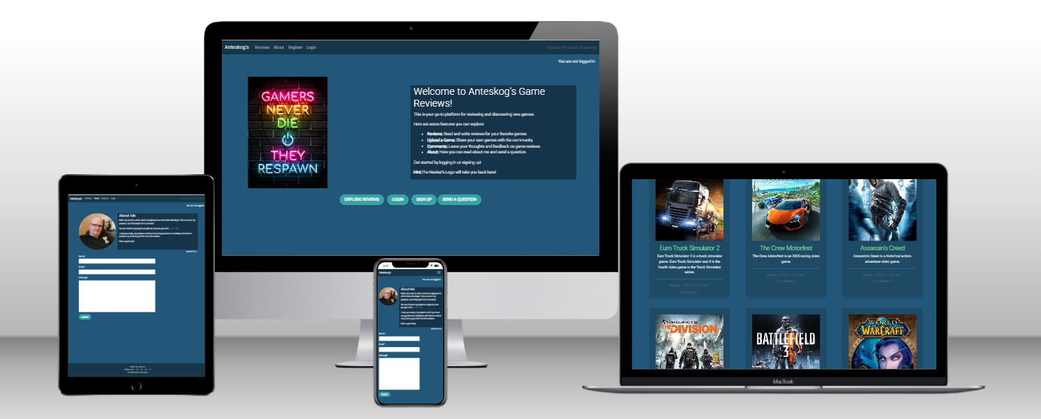 Anteskogs Game Reviews