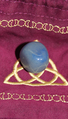 Angelite, blue