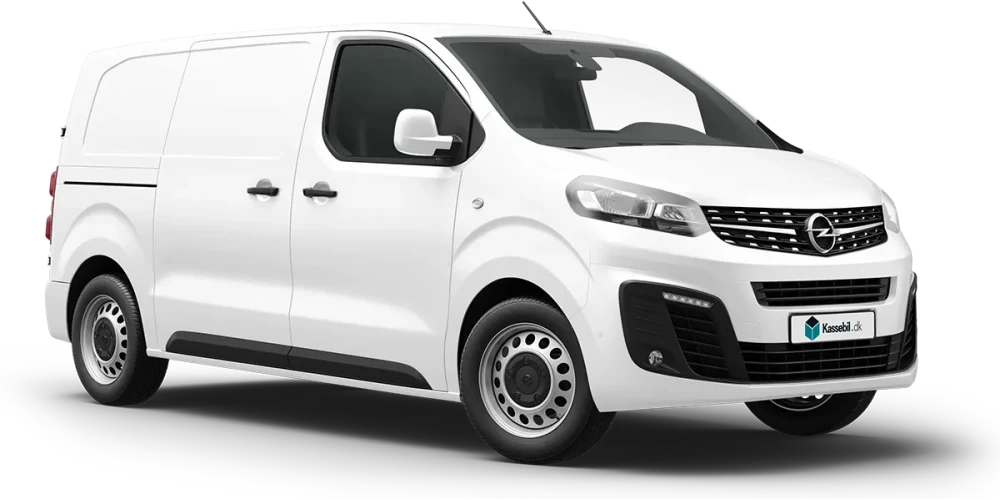 Opel Vivaro i farven: Jade White (standard)