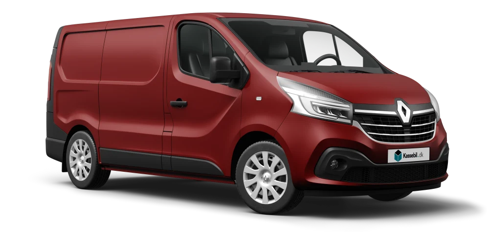 Renault Trafic i farven: Magma Rød