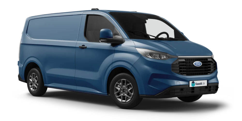 Ford Transit Custom i farven: Chrome Blue