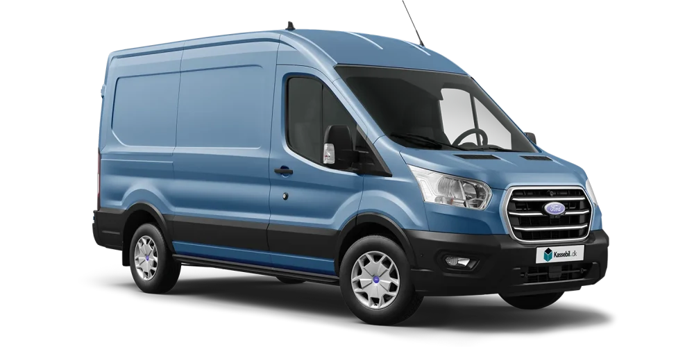 Ford Transit i farven: Chrome Blue