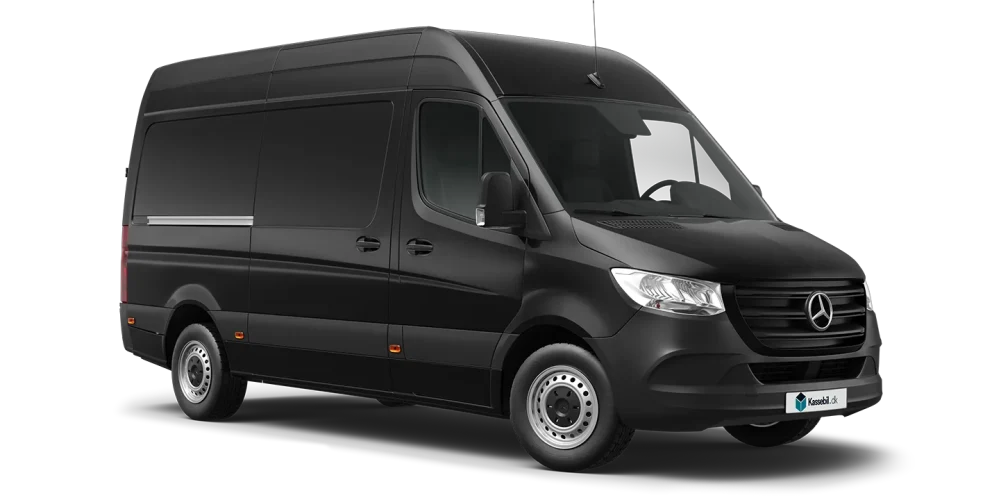 Mercedes Sprinter i farven: Obsidiansort metallak