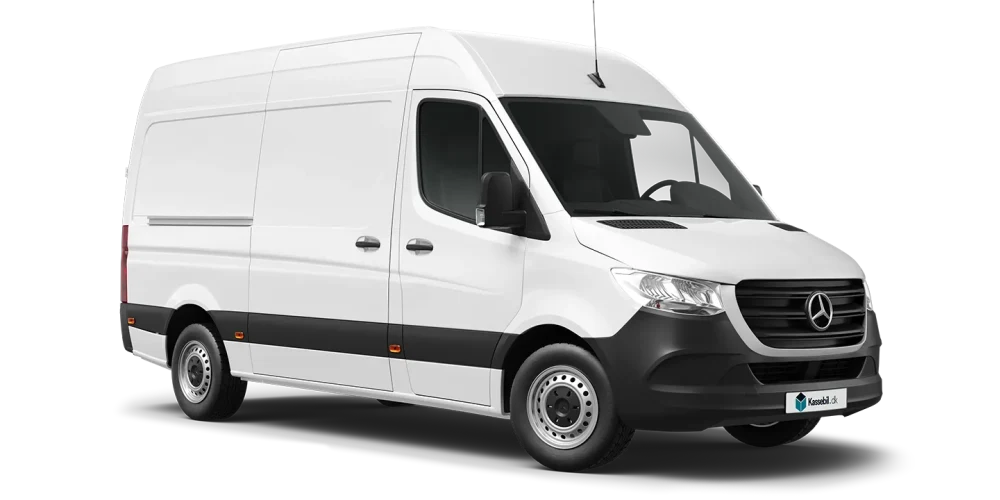 Mercedes Sprinter i farven: Arktisk hvid (standard)