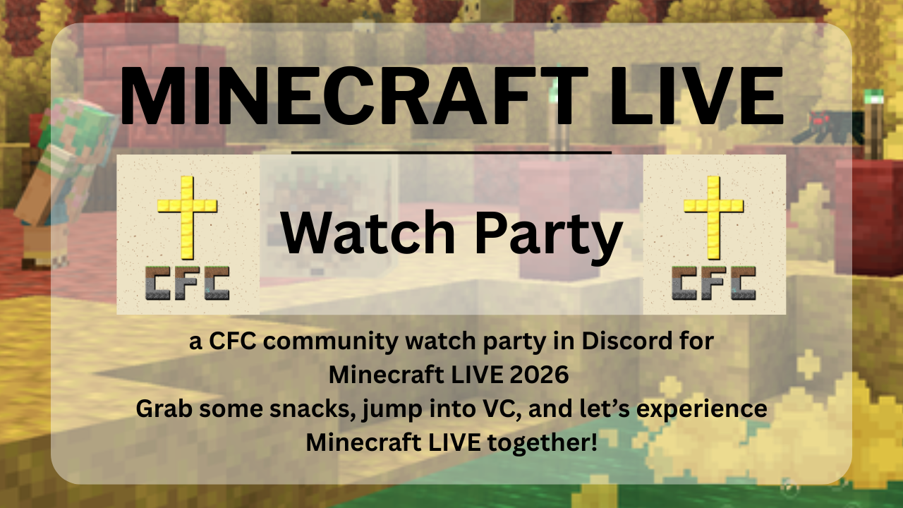 Minecraft LIVE Watch Party