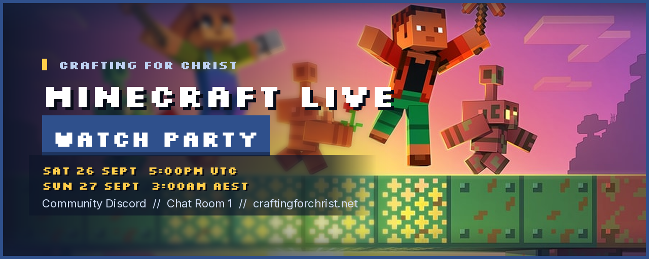 Minecraft LIVE Watch Party