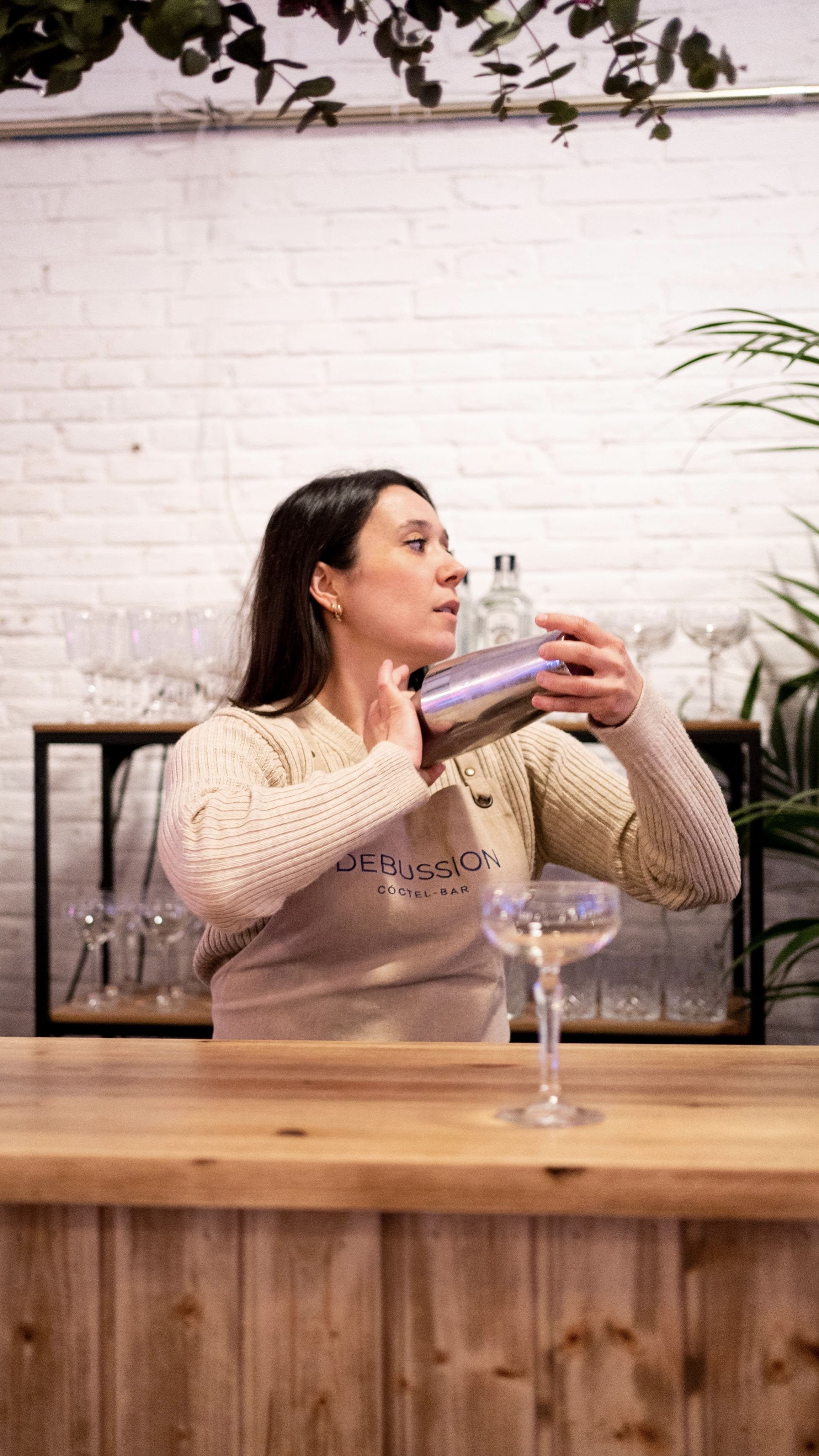 Cristina, fundadora de Debussion, experta en coctelería y organización de eventos premium