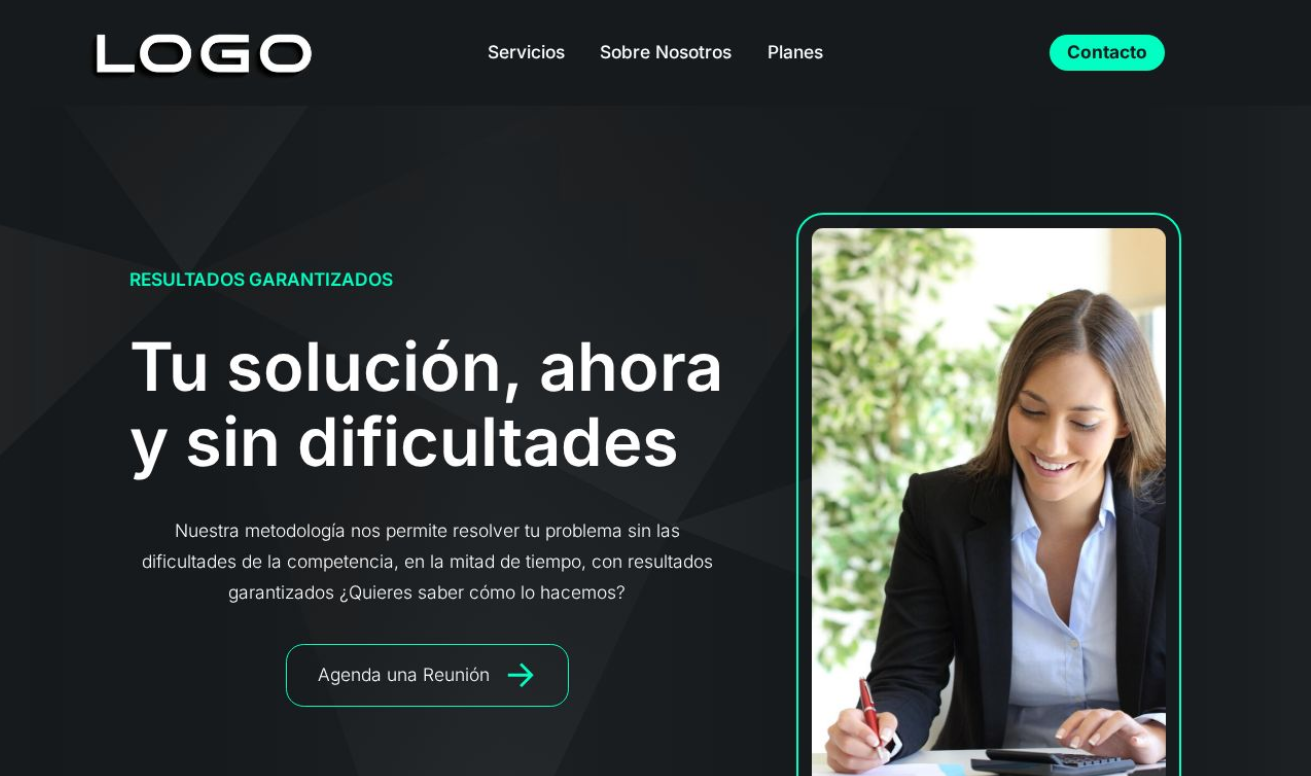 Landing Page Servicios