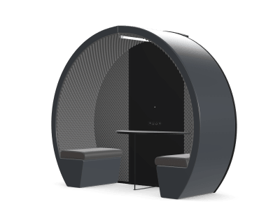 TMPC 2 Person Part Enclosed Office Pod