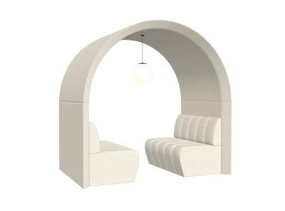 JDD Archie 4 Seat Open Booth
