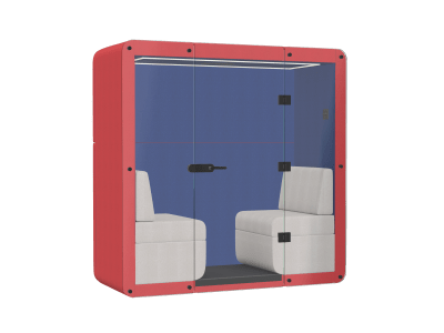 JDD Bob 2 Seat Meeting Booth
