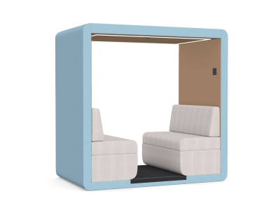 JDD Bob 4 Seat Open Meeting Booth