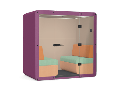 JDD Bob 4 Seat Meeting Booth