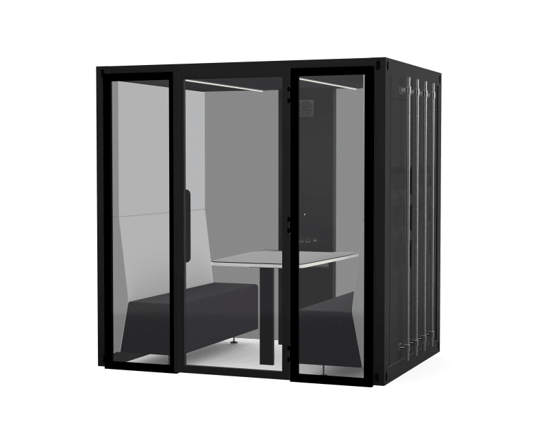 TMPC 4 Person Container Booth - Image 1