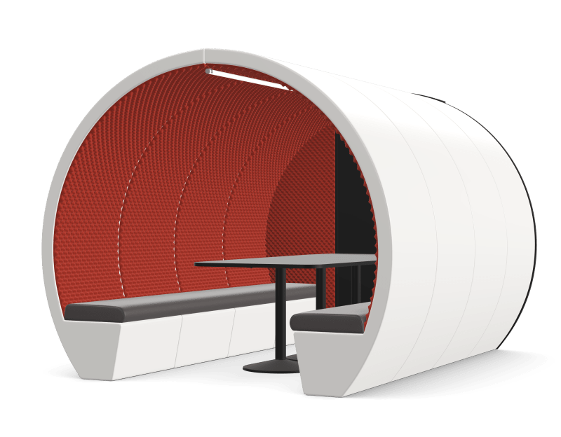TMPC 8 Person Part Enclosed Office Pod - Image 1