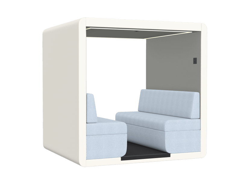 JDD Bob 6 Seat Open Meeting Booth - Image 1