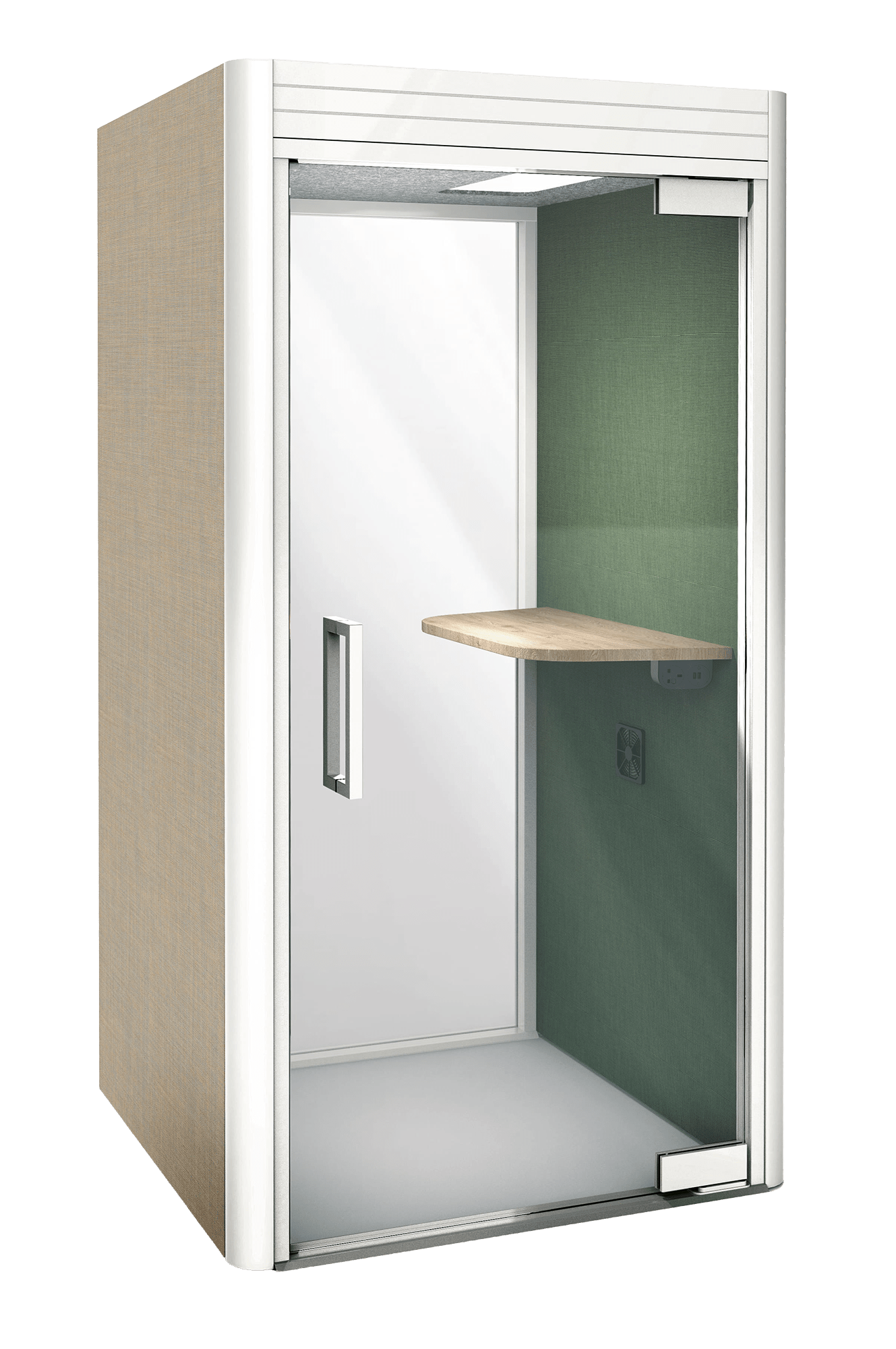 Frem Oasis Linear Phone Booth - Image 1