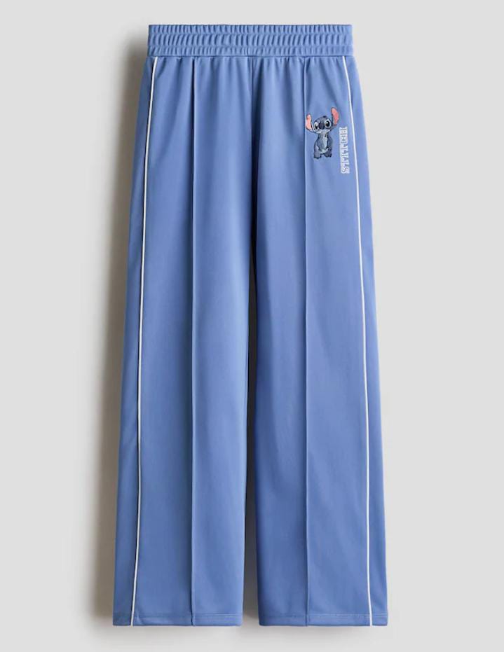 Pantalón de chándal de corte holgado diseño stich