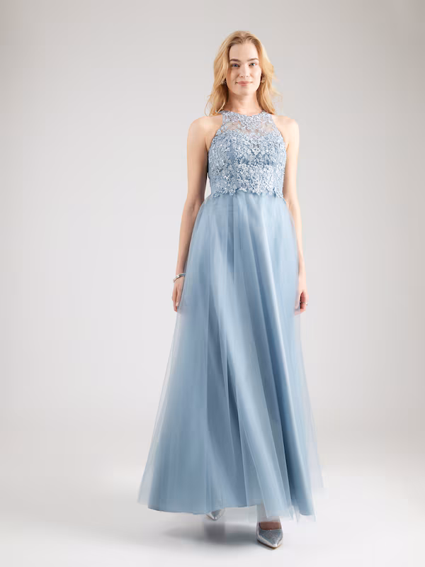 Evening Dress - Light blue