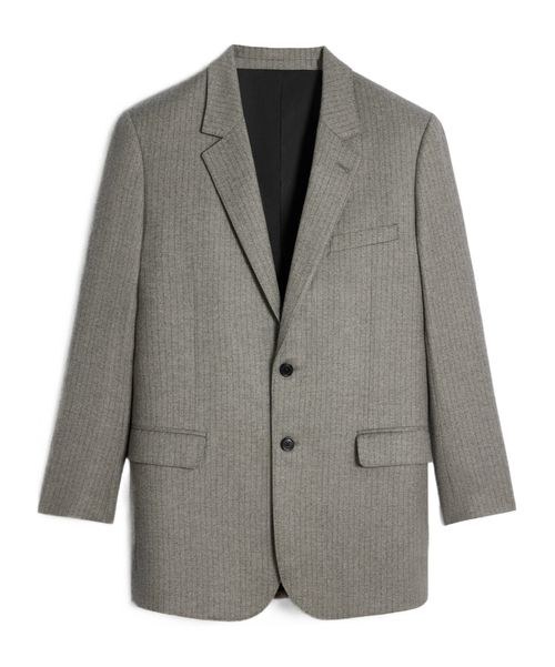 Celine BNF BLAZER IN STRIPED FLANNEL x200