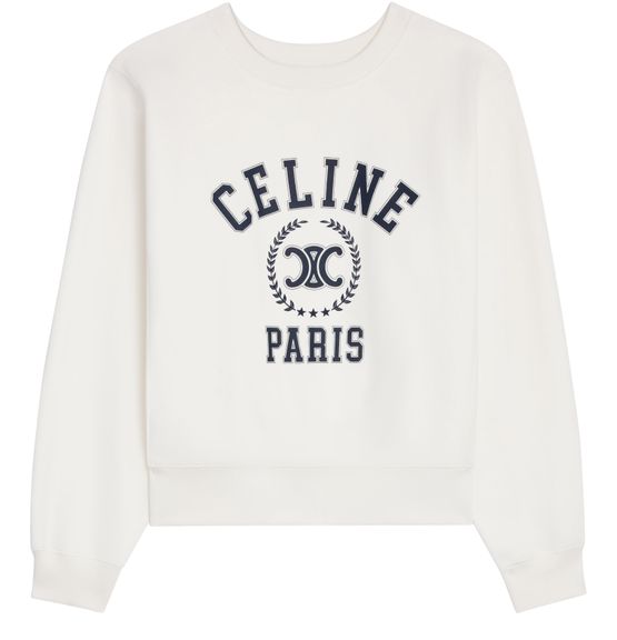 Celine OVERSIZED CELINE SWEATSHIRT IN COTTON FLEECE x200